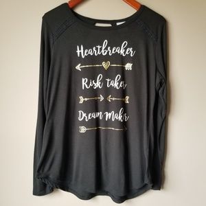 Jerry Leigh | Graphic Long Sleeve Tshirt XL